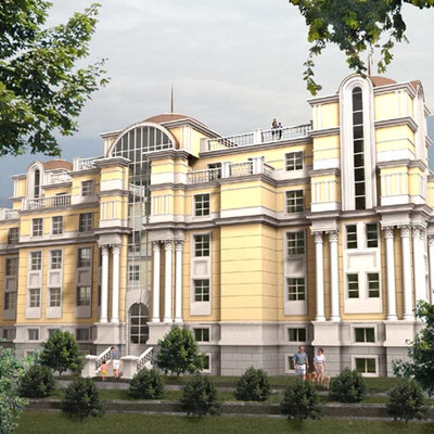 Гостиница в Ялте.