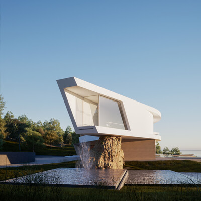 Waterfall House