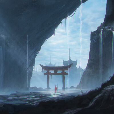 Студент Эмиль Билалов / Курс "Концепт Арт Окружения, Matte Painting и 3D для 2D"