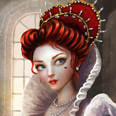 Queen of hearts