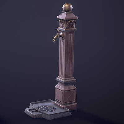Студентка Валерия Мельникова / Курс "3D Моделирование для Игр / 3D for gamedev"
