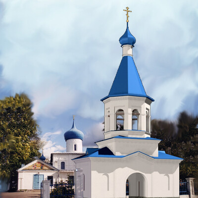Проект колокольни ц. Св. Георгия в г. Старая Русса