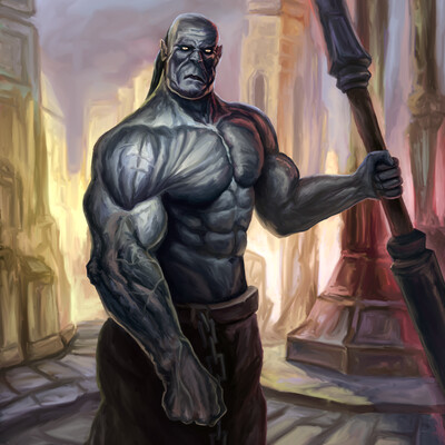 Warrior who stands