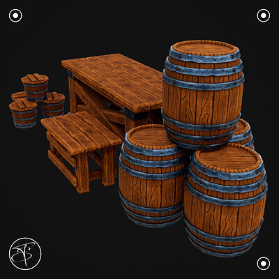 Wooden props