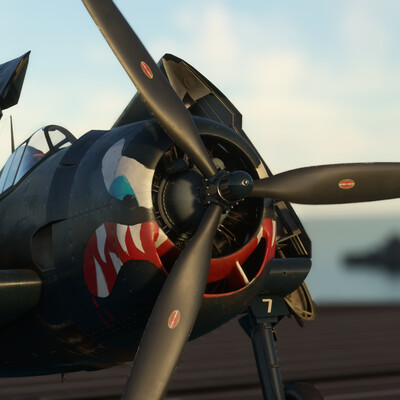 F6F-5 Hellcat (Mircosoft Flight Simulator 2020)
