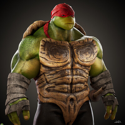3D Ninja Turtle