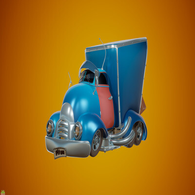 Cartoon truck