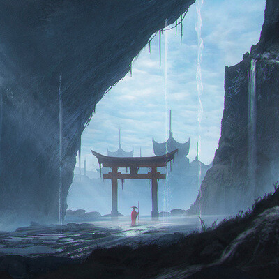 Студент Билалов Эмиль / Курс "Концепт Арт Окружения, Matte Painting и 3D для 2D"