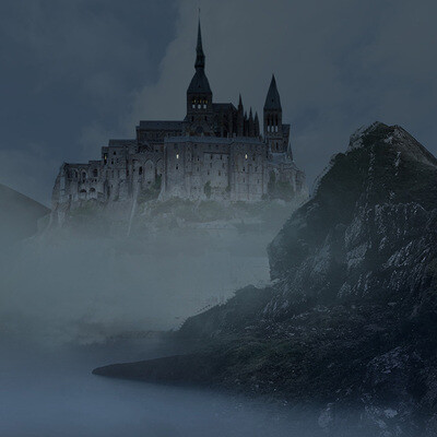 Студентка Ксения Ким / Курс "Концепт Арт Окружения, Matte Painting и 3D для 2D"