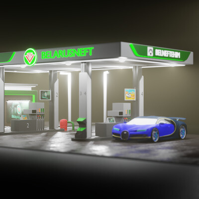 Заправочная станция БЕЛАРУСНЕФТЬ