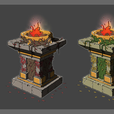 medieval fire bowl