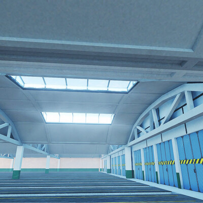 Depot "Planernoe" in Moscow for Metro simulator