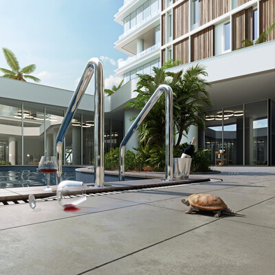 Resort Hotel (Reference project: https://www.archdaily.com/988944/oscar-ibirapuera-building-perkins-and-will?ad_source=search&ad_medium=projects_tab)