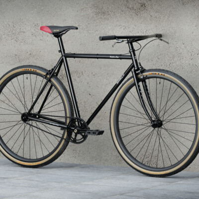 "SURLY" steamroller bicycle (gameready)