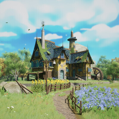 Houses in the Meadow
