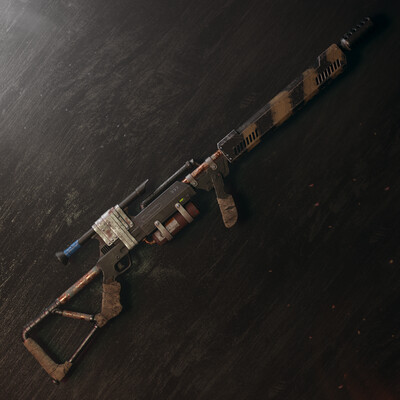 Wasteland warrior sniper rifle