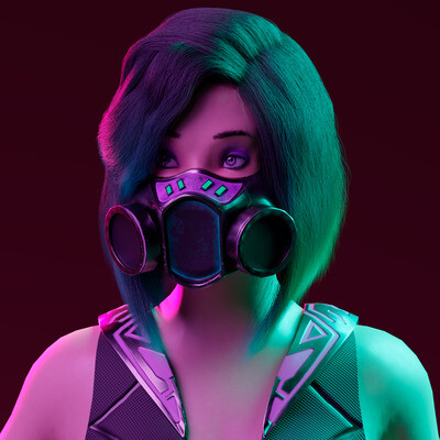 Виола. 3D Персонаж.