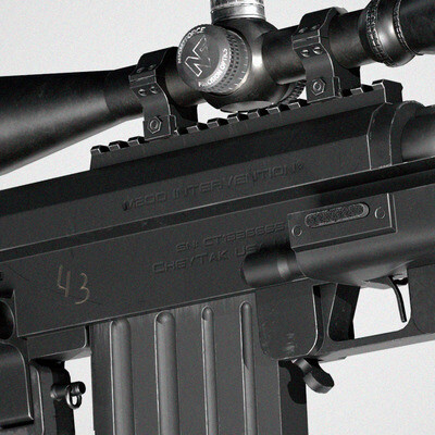 CheyTac M200 «Intervention» - sniper rifle
