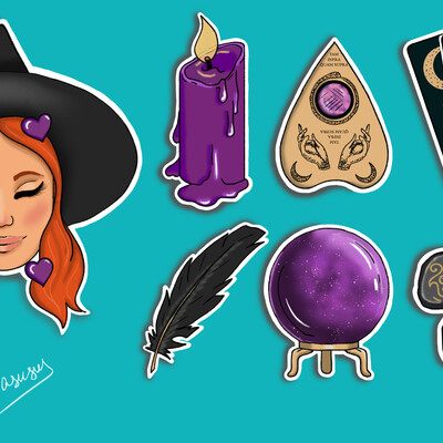 Magic stickers