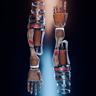 Combat Prosthetic Arm from the game “Sekiro: Shadows Die Twice”