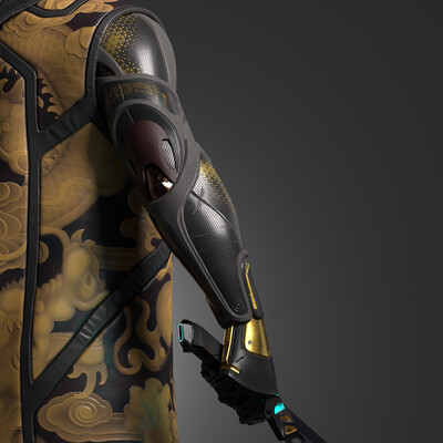 Cyberpunk Samurai