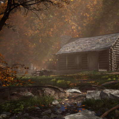 Wooden Hut