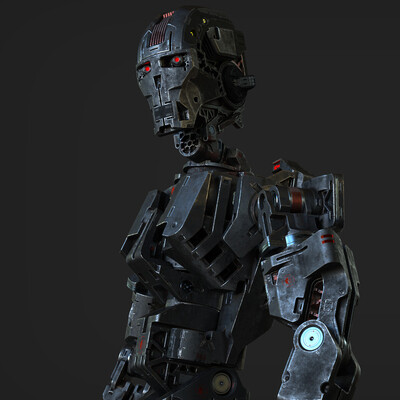 Robot soldier SCI-FI