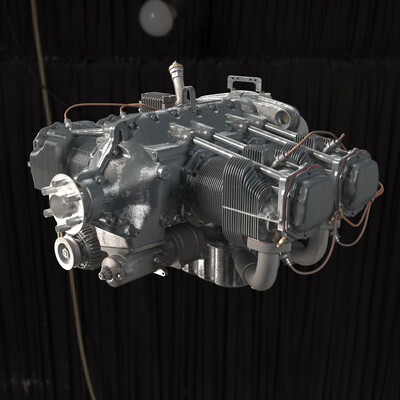 Lycoming O-320 engine