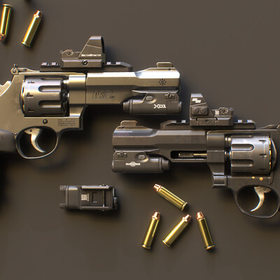 GameReady Revolver for Unity, Unreal Engine