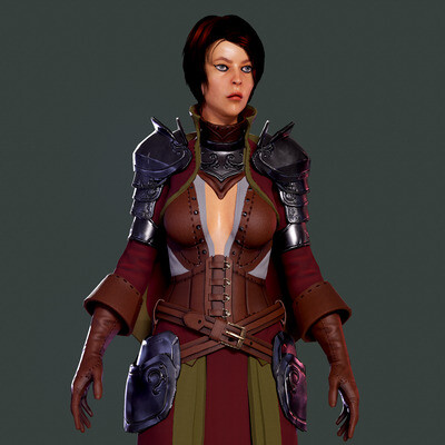 3d womancharacter