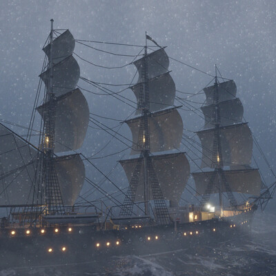 Sailing ship