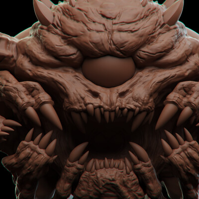 Элементаль боли из Doom
