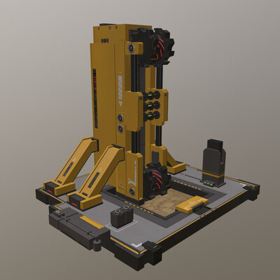Sci-Fi Excavator