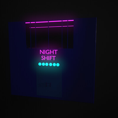 neon house