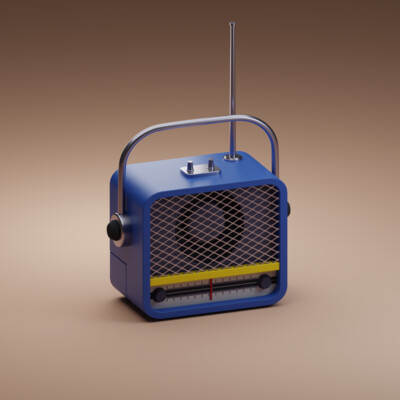 Retro radio