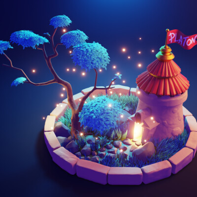 Magic tower by Ulyana