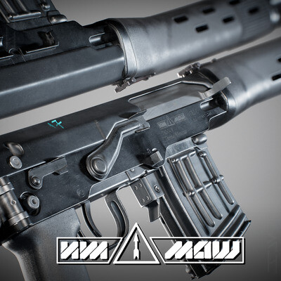 SVD-S sniper rifle