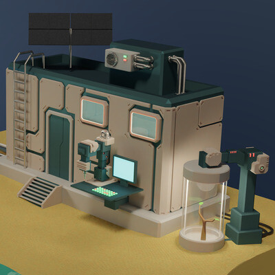 research station