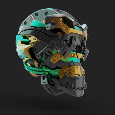 the head of the robo bot
