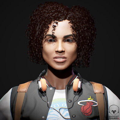 80's Miami Police Girl