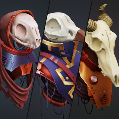 Wasteland Animal Skulls
