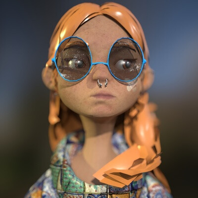 Girl like from pixar👩