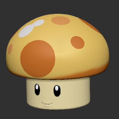 Sunny mushroom