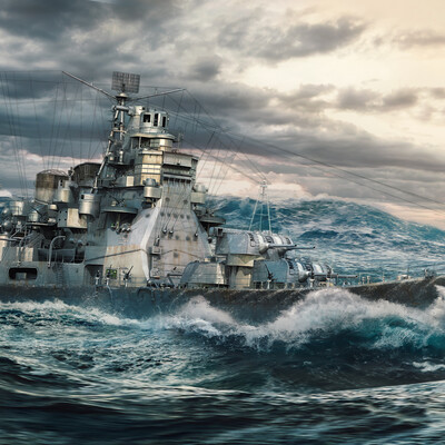 Japanese Navy Heavy Cruiser "Takao"
