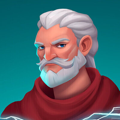 Wizard 2D art