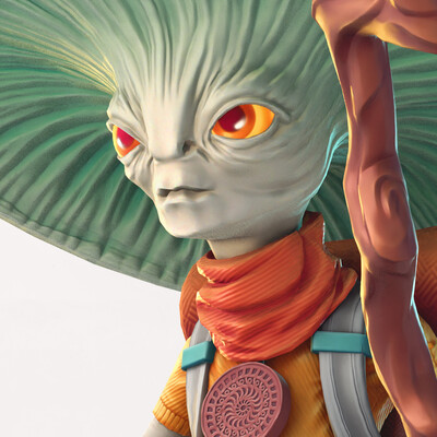 Грибной человек | Учебник ZBrush | Геймреди