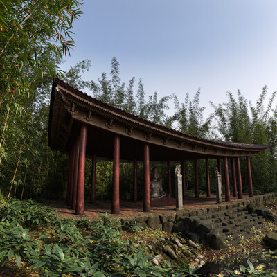 Buddhist Temple | Full CGI