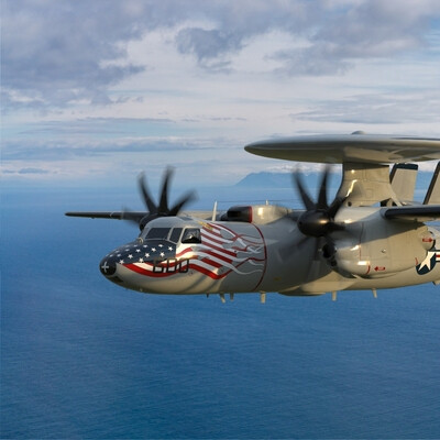 E-2 Hawkeye 3D модель