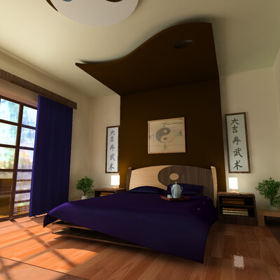 Yin Yang Bedroom