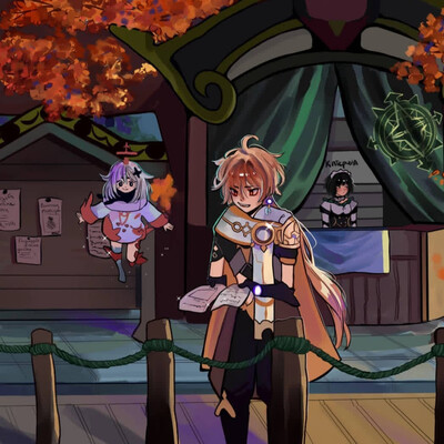 Оn the way to Inazuma